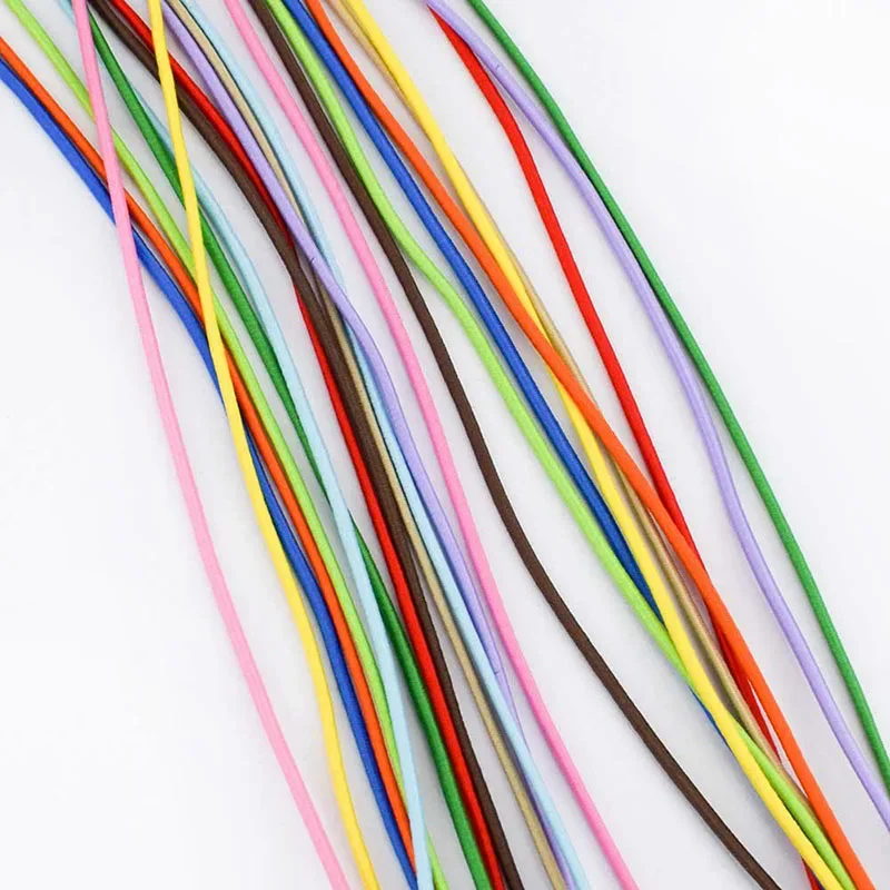 45meters 2mm Round Elastic Rope for Bag Outdoor Clothes Shoes Rubber Rope Belt Hat String Making Cords DIY Sewing Accessories
45meters 2mm Round Elastic Rope for Bag Outdoor Clothes Shoes Rubber Rope Belt Hat String Making Cords DIY Sewing Accessories