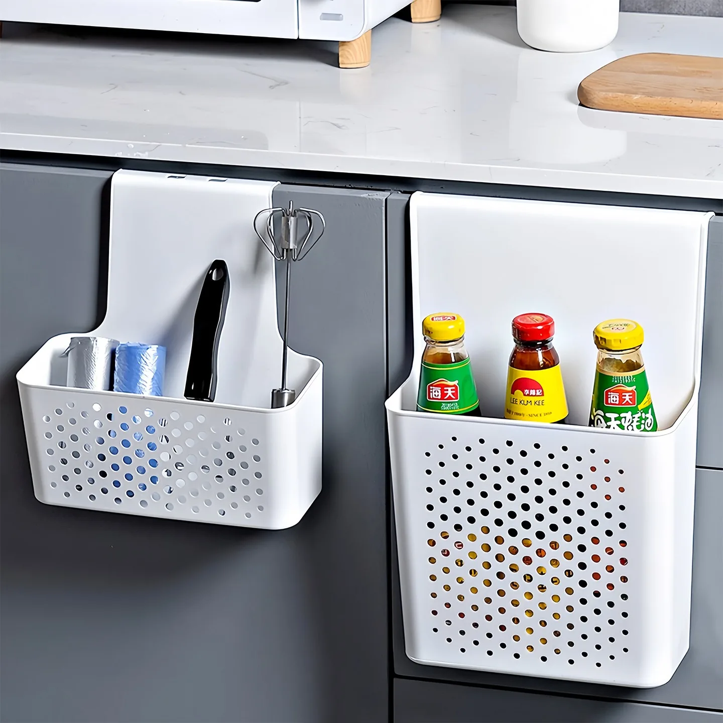 Kitchen Cabinet Door Interior Storage Shelf and Box, Hanging Hook Behind the Door, Kitchen Cabinet Door Basket Shelf Baskets
Kitchen Cabinet Door Interior Storage Shelf and Box, Hanging Hook Behind the Door, Kitchen Cabinet Door Basket Shelf Baskets