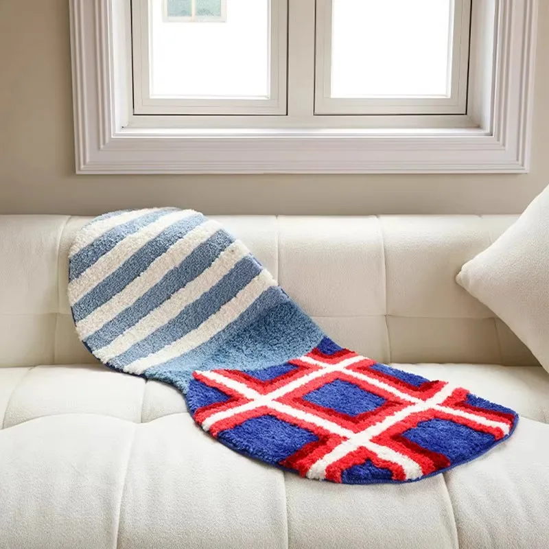 Long Tufting Grids Bedroom Rug Colorful Geometric Mat Soft Living Room Carpet Bedside Floor Pad Doormat Aesthetic Home Decor
Long Tufting Grids Bedroom Rug Colorful Geometric Mat Soft Living Room Carpet Bedside Floor Pad Doormat Aesthetic Home Decor