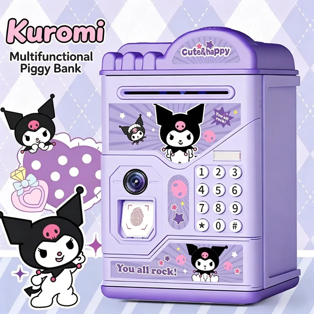 2026 ХИТ! Sanrio Kuromi My Melody Cinnamoroll: Кавайная аниме-копилка с замком для внесения и извлечения денег, подарок для детей
2026 ХИТ! Sanrio Kuromi My Melody Cinnamoroll: Кавайная аниме-копилка с замком для внесения и извлечения денег, подарок для детей