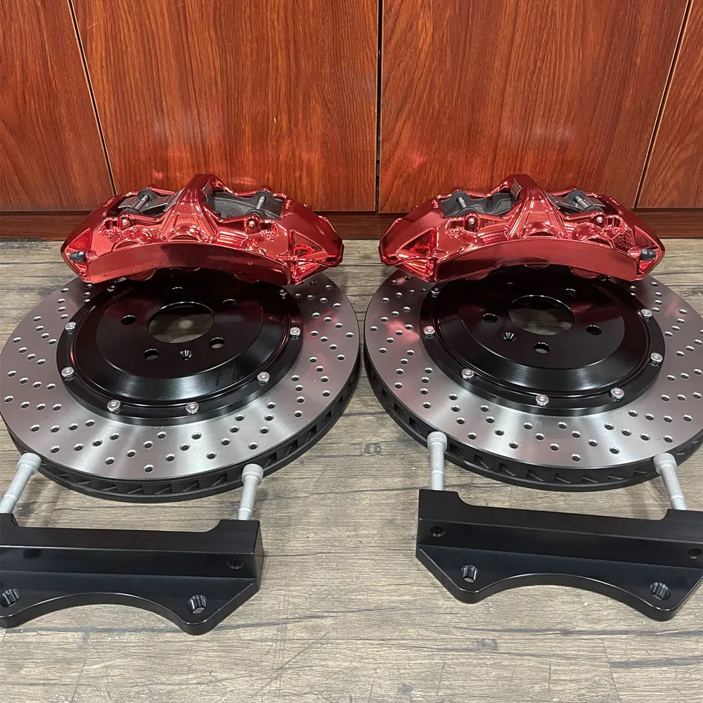 Хромированные красные тормозные суппорты GT6/GT4+E, тормоз спереди, 6 задних четырехъядерных 1 электронных стояночных тормозов, заднее колесо 405 + 380 мм
Хромированные красные тормозные суппорты GT6/GT4+E, тормоз спереди, 6 задних четырехъядерных 1 электронных стояночных тормозов, заднее колесо 405 + 380 мм