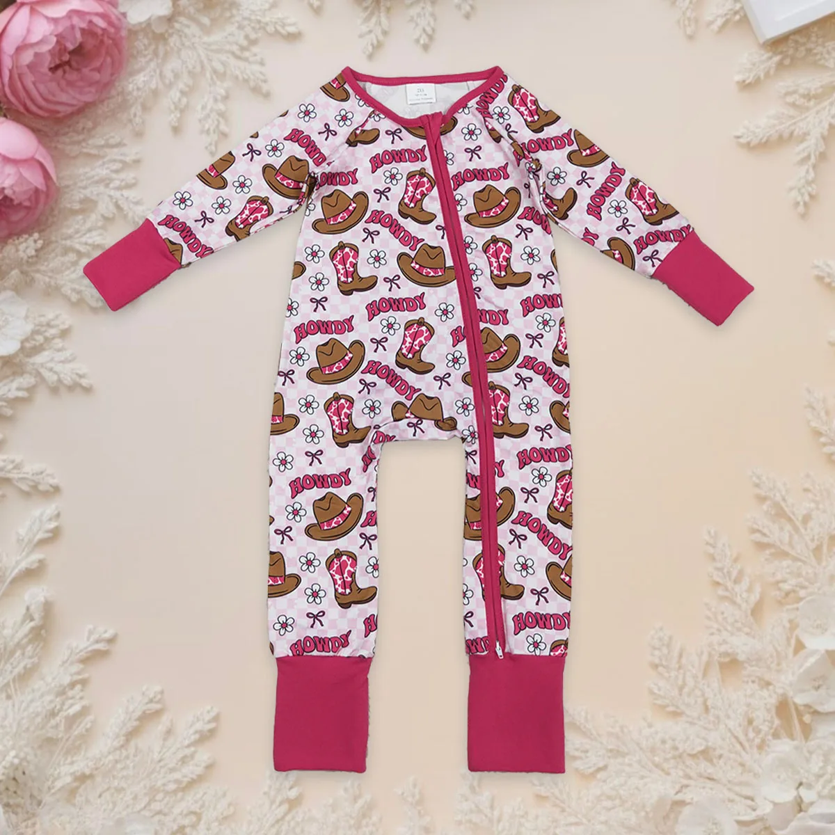 Newborn Baby Clothing Items New Boys Western Howdy Boots Two Way Zipper Rompers Babies Boutique Infant Boy Fall Romper Clothes
Newborn Baby Clothing Items New Boys Western Howdy Boots Two Way Zipper Rompers Babies Boutique Infant Boy Fall Romper Clothes