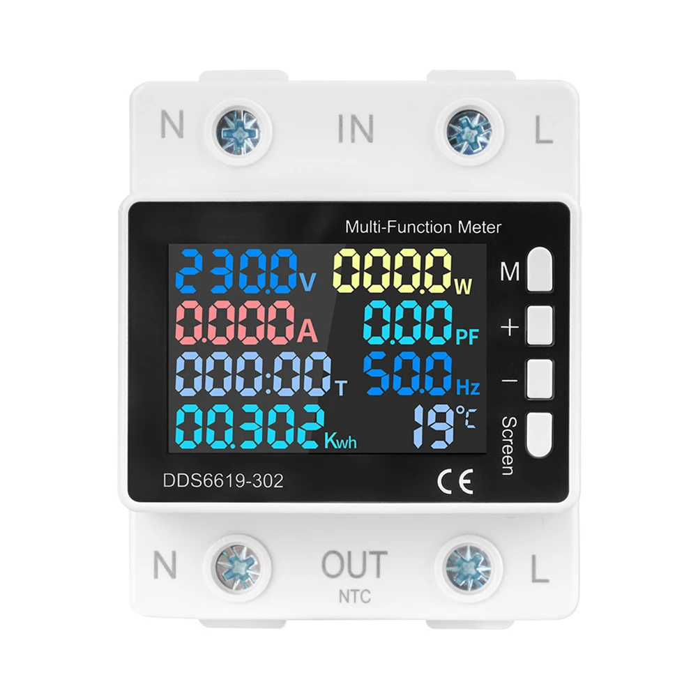 Circuit Breaker Voltage Relay with Energy Measurement and Adjustable Protection Settings to Safeguard Electrical Devices
Circuit Breaker Voltage Relay with Energy Measurement and Adjustable Protection Settings to Safeguard Electrical Devices