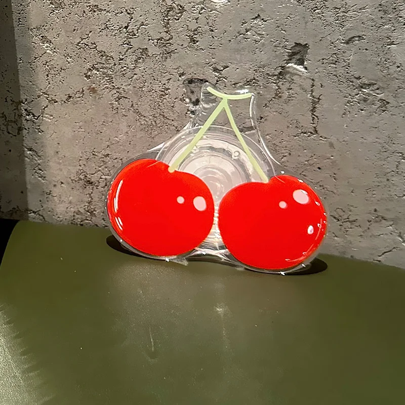 Cartoon Fruit Cherry Accessories Universal Grip Tok Holder Finger Ring Back Case Cover Holder Support Stand Bracket Caqa Couqa
Cartoon Fruit Cherry Accessories Universal Grip Tok Holder Finger Ring Back Case Cover Holder Support Stand Bracket Caqa Couqa