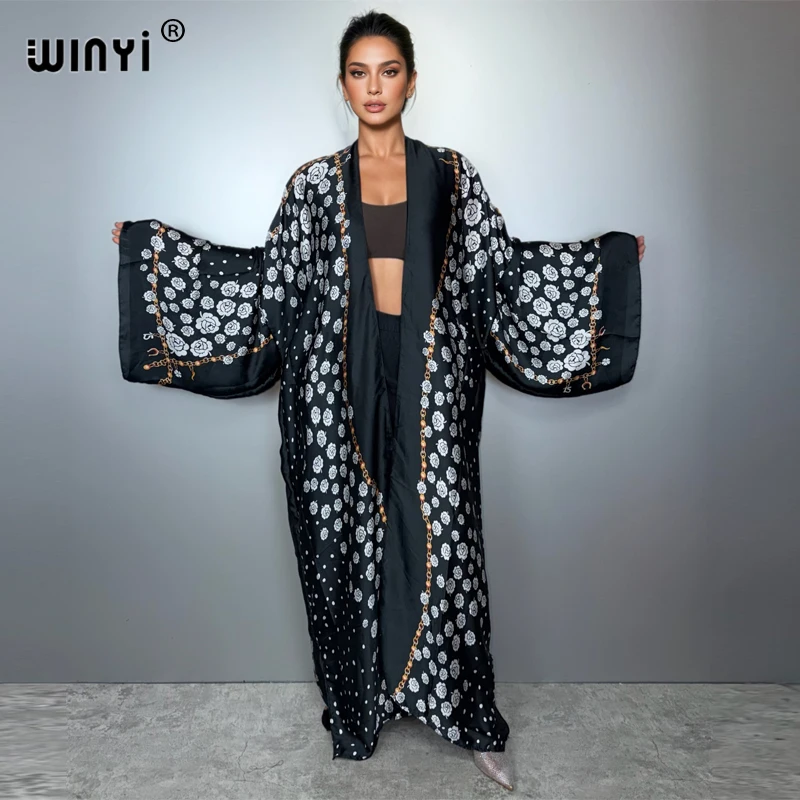 WINYI fashion kimono new kaftan beach wear Cardigan evening dress abaya dubai luxury cover-ups beach outfits women party dress
WINYI fashion kimono new kaftan beach wear Cardigan evening dress abaya dubai luxury cover-ups beach outfits women party dress