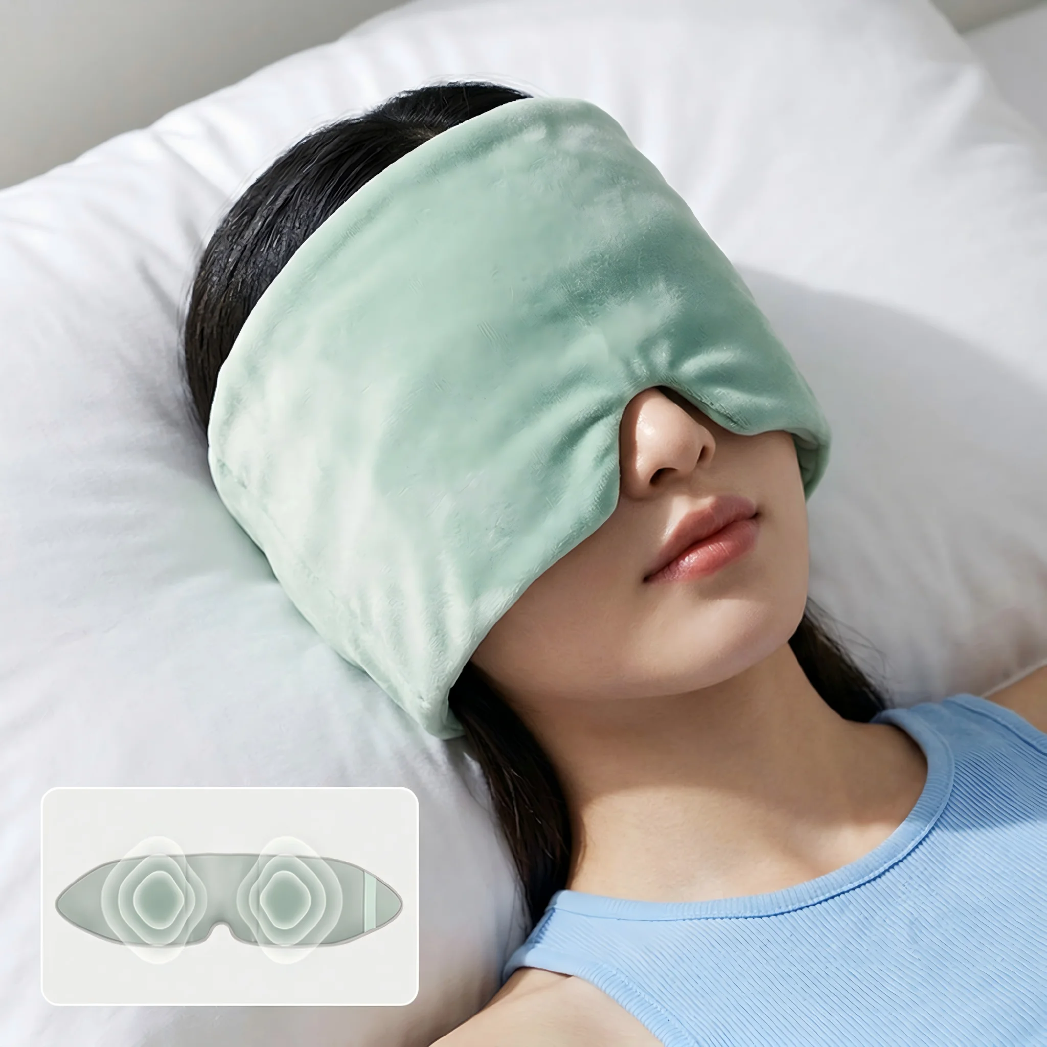 All-inclusive Sun Blocking Sleep Eyeshade Gentle Gravity Pressure Comfortable Relieves Eye Fatigue Gravity Eyeshade
All-inclusive Sun Blocking Sleep Eyeshade Gentle Gravity Pressure Comfortable Relieves Eye Fatigue Gravity Eyeshade