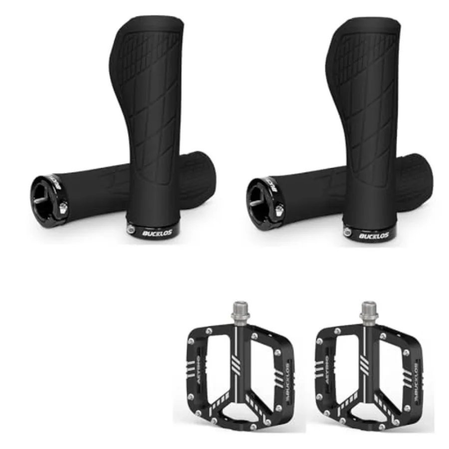 Single Lock-on Bike Handlebar Grips Ergonomic Anti-Slip Handle Grips and MTB 3 Bearings CNC Mountain Bike Platform Aluminum All
Single Lock-on Bike Handlebar Grips Ergonomic Anti-Slip Handle Grips and MTB 3 Bearings CNC Mountain Bike Platform Aluminum All