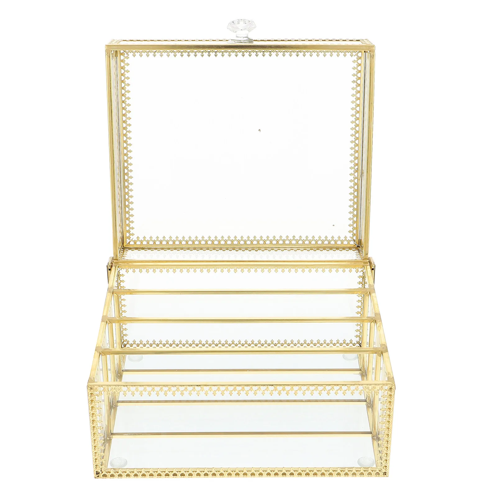 1 шт. Коробка для хранения из сплава и стекла с гладкой отделкой, органайзер для косметики, настольный футляр для помады и мелочей
1 шт. Коробка для хранения из сплава и стекла с гладкой отделкой, органайзер для косметики, настольный футляр для помады и мелочей