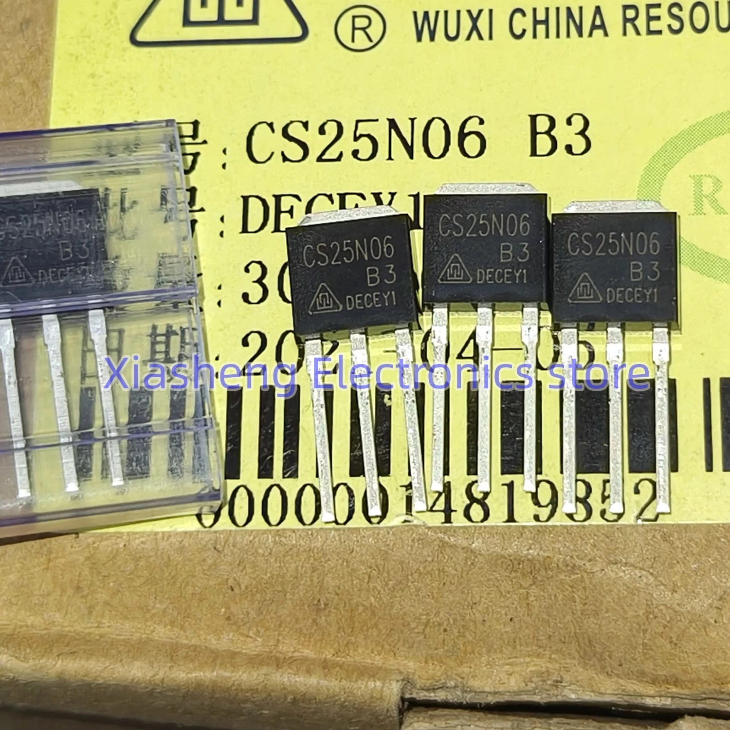 New Original 10Pcs CS25N06 CS25N06B3 TO-251 600V 25A MOSFET Transistor In Stock Good Quality
New Original 10Pcs CS25N06 CS25N06B3 TO-251 600V 25A MOSFET Transistor In Stock Good Quality