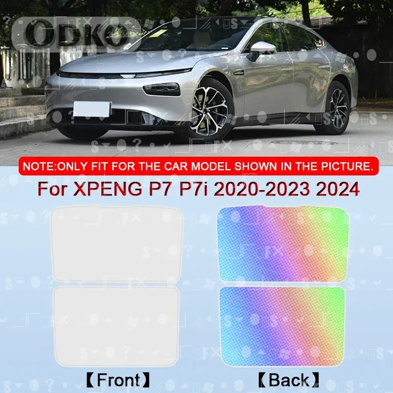 Car Clip-on Sunroof Skylight Blind Shading Cover Colorful Ice Crystal Auto Roof Sunshade For XPENG P7 P7i 2020-2022 2023 2024
Car Clip-on Sunroof Skylight Blind Shading Cover Colorful Ice Crystal Auto Roof Sunshade For XPENG P7 P7i 2020-2022 2023 2024