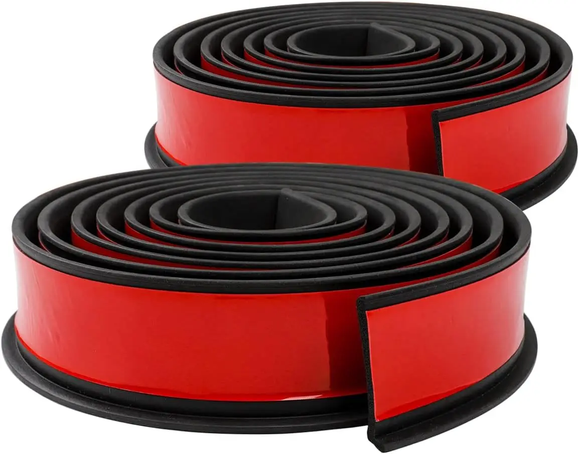 Universal 5.5CM Car Wheel Eyebrow Arch Trim Lips Strip Fender Flare Protector for Cars Trucks SUV, 11.5FT 2PCS, Durable Rubber
Universal 5.5CM Car Wheel Eyebrow Arch Trim Lips Strip Fender Flare Protector for Cars Trucks SUV, 11.5FT 2PCS, Durable Rubber
