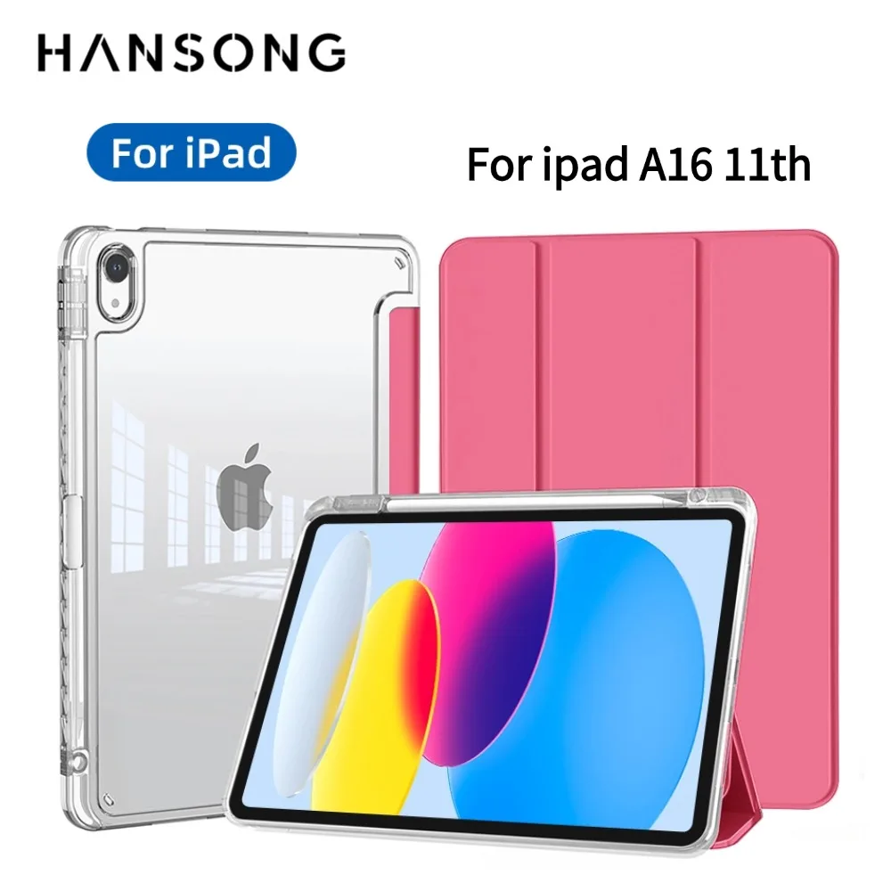 Case for iPad 10th Gen 10.9, For ipad a16 case 11th Gen Cover, acrylic Slim Protective, with Pencil Holder, threefold stand
Case for iPad 10th Gen 10.9, For ipad a16 case 11th Gen Cover, acrylic Slim Protective, with Pencil Holder, threefold stand