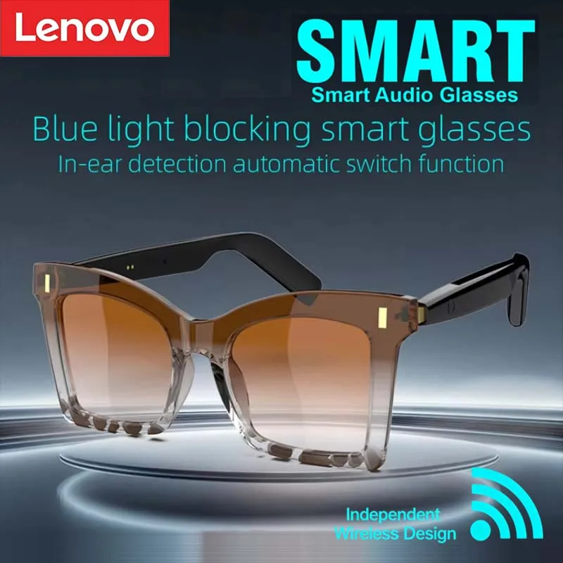 Lenovo New Smart Bluetooth Cycling High-value Glasses Colorful Calling High-quality Sports Sunglasses Touch Operation
Lenovo New Smart Bluetooth Cycling High-value Glasses Colorful Calling High-quality Sports Sunglasses Touch Operation