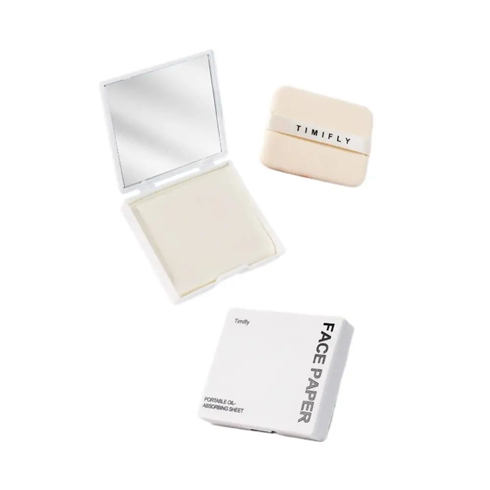 100Pcs Facial Blotting Paper Oil Blotting Sheets With A Mirror Case Oil Control Paper Oil-absorbing Cleaning Tool Beauty Makeup
100Pcs Facial Blotting Paper Oil Blotting Sheets With A Mirror Case Oil Control Paper Oil-absorbing Cleaning Tool Beauty Makeup
