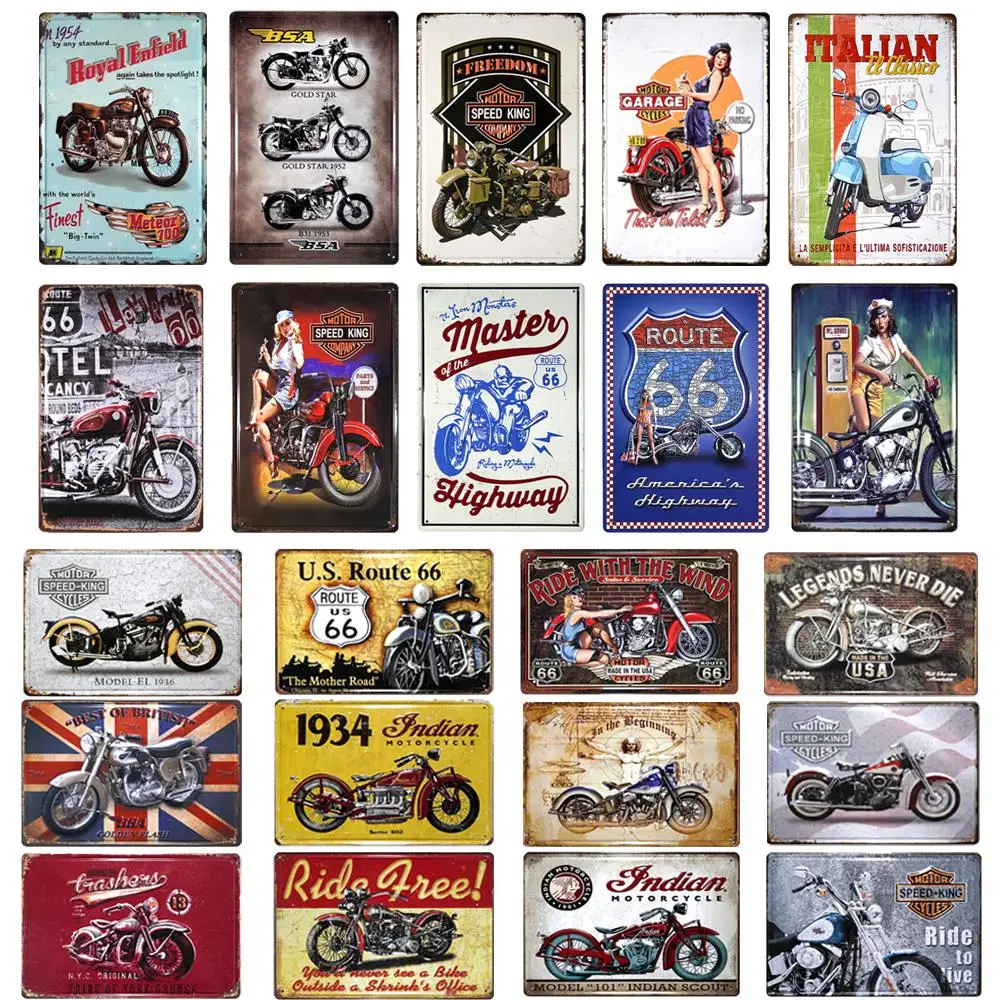 Mini Catalogue Metal Sign Wall Decor Motorcycle Club Vintage Plaque Motorcycle Tin Sign Wall Decor For Garage Bar Metal Crafts
Mini Catalogue Metal Sign Wall Decor Motorcycle Club Vintage Plaque Motorcycle Tin Sign Wall Decor For Garage Bar Metal Crafts
