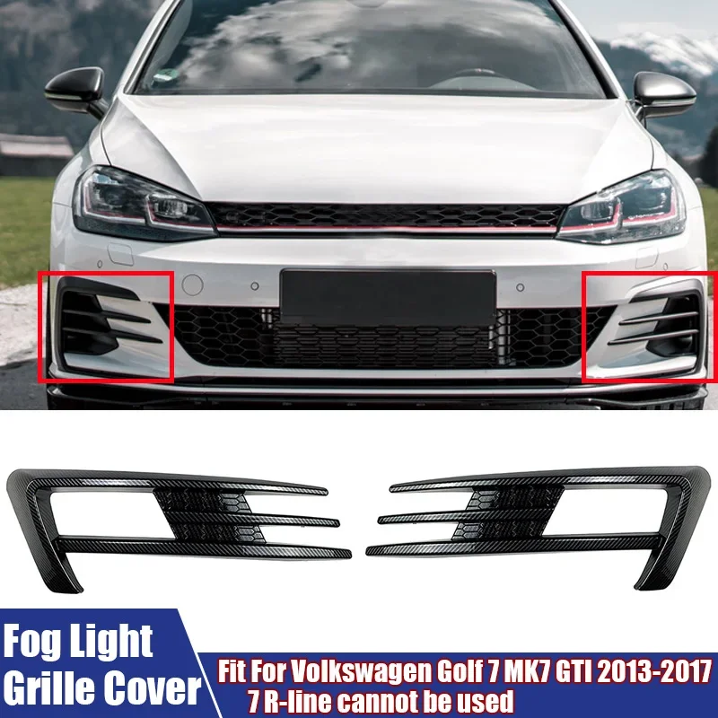 Car Front Grille Fog Lamp Cover Bumper Lip Spoiler Trim Body Fit For Volkswagen Golf 7 MK7 GTI 2013-2017/7 R-line cannot be used
Car Front Grille Fog Lamp Cover Bumper Lip Spoiler Trim Body Fit For Volkswagen Golf 7 MK7 GTI 2013-2017/7 R-line cannot be used