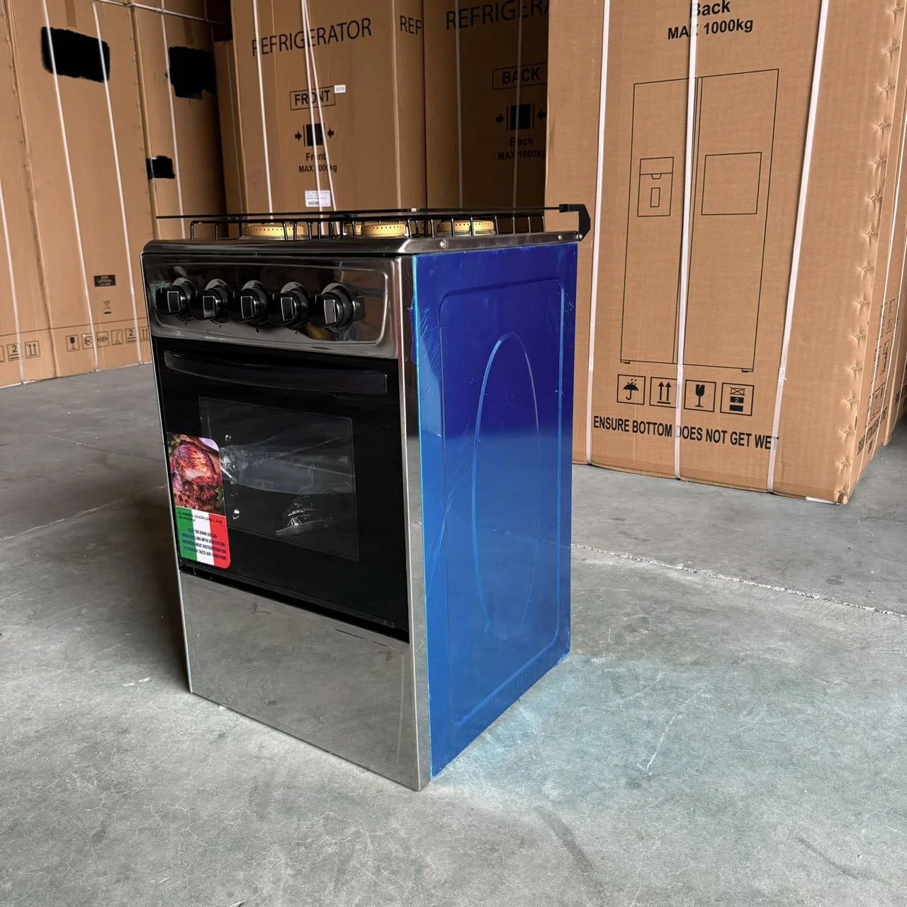 Free-standing Kitchen 4-head Stainless Steel Oven Gas Stove Commercial, Automatic Ignition Gas Stove
Free-standing Kitchen 4-head Stainless Steel Oven Gas Stove Commercial, Automatic Ignition Gas Stove