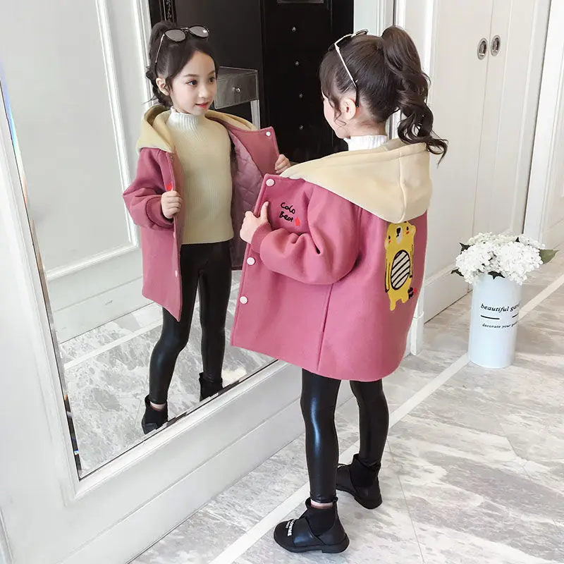 Girls Kids Coat Jacket Overcoat Cotton 2022 Hooded Warm Plus Thicken Velvet Winter Sports Teenager School Children's Clothing
Girls Kids Coat Jacket Overcoat Cotton 2022 Hooded Warm Plus Thicken Velvet Winter Sports Teenager School Children's Clothing