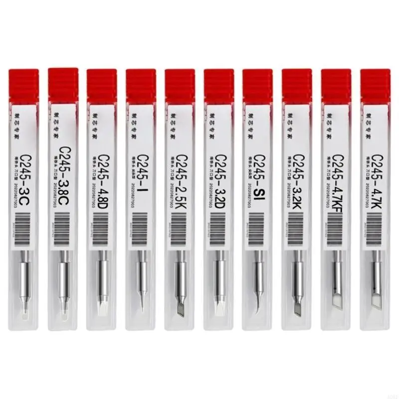 Multifunction C245 Soldering Iron Tip Replacement Soldering Tip for Electronics Work A0KF
Multifunction C245 Soldering Iron Tip Replacement Soldering Tip for Electronics Work A0KF