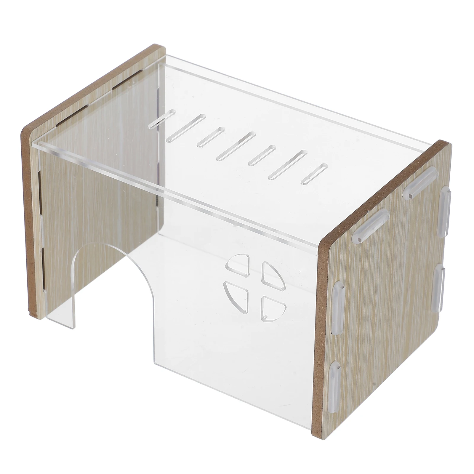 Acrylic Hamster Hideaway House Transparent Comfortable Decorative Cage Accessory Easy Small Animal Nest Pet Supplies
Acrylic Hamster Hideaway House Transparent Comfortable Decorative Cage Accessory Easy Small Animal Nest Pet Supplies