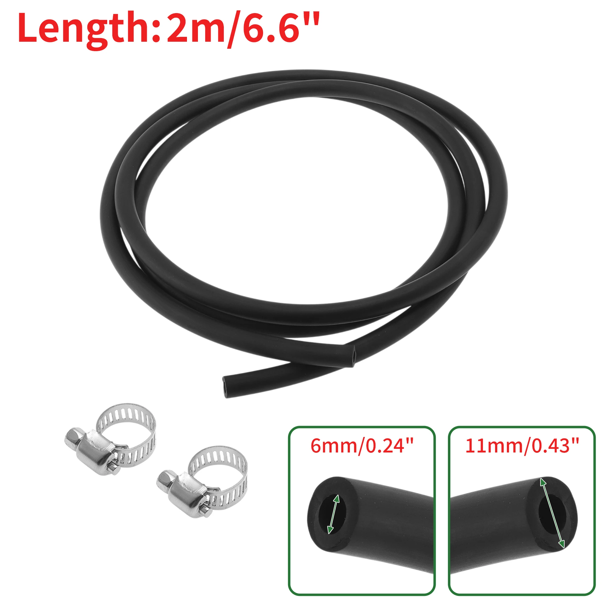 UXCELL Шланги для смазочного масла 6x11 мм, 2 м, водяной шланг, трубка
UXCELL Шланги для смазочного масла 6x11 мм, 2 м, водяной шланг, трубка