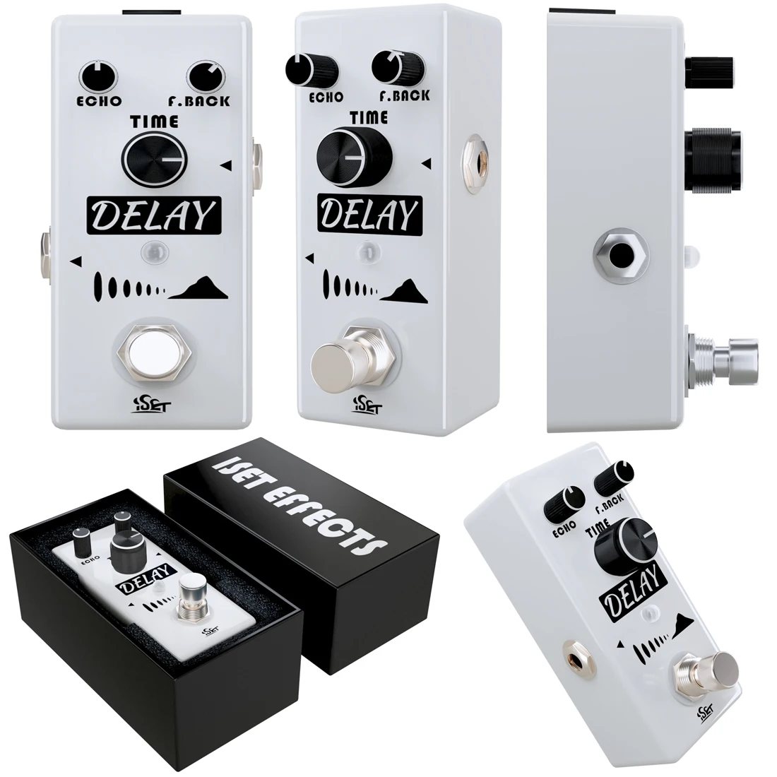 ISET PD-6 Delay Electric Guitar Effect Analog Delay Mini Single Guitar Pedal for Electric Guitar Bass True Bypass Guitar Parts
ISET PD-6 Delay Electric Guitar Effect Analog Delay Mini Single Guitar Pedal for Electric Guitar Bass True Bypass Guitar Parts