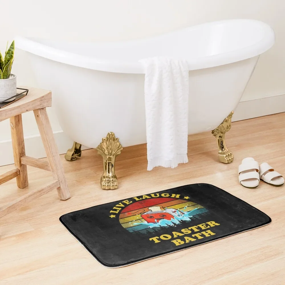 Live Laugh Toaster Bath Funny Inspirational Quote Bath Mat Non-Slip Pad Bathroom Floor Mat
Live Laugh Toaster Bath Funny Inspirational Quote Bath Mat Non-Slip Pad Bathroom Floor Mat