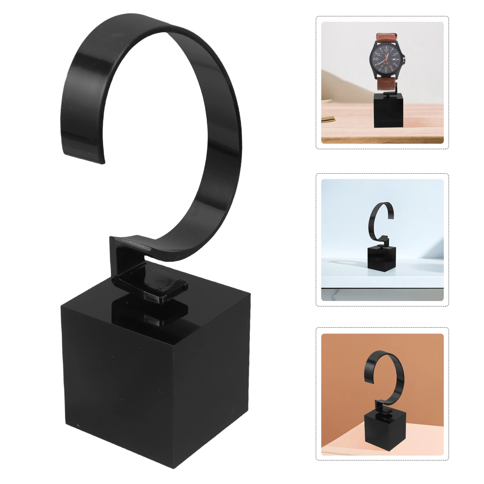 Watch Display Rack Acrylic Jewelry Stand Holder for Women Men Wristwatch Single Piece Bangle Bracelet Organizer Storage
Watch Display Rack Acrylic Jewelry Stand Holder for Women Men Wristwatch Single Piece Bangle Bracelet Organizer Storage