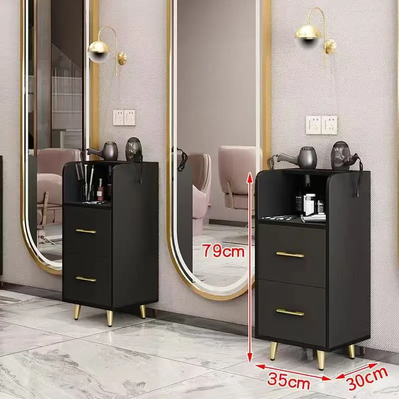 Luxury Modern Design Hair Salon Trolley High Quality Metal Cart with Wood Material 2 Drawers Fashionable for Barber Shoppromote
Luxury Modern Design Hair Salon Trolley High Quality Metal Cart with Wood Material 2 Drawers Fashionable for Barber Shoppromote