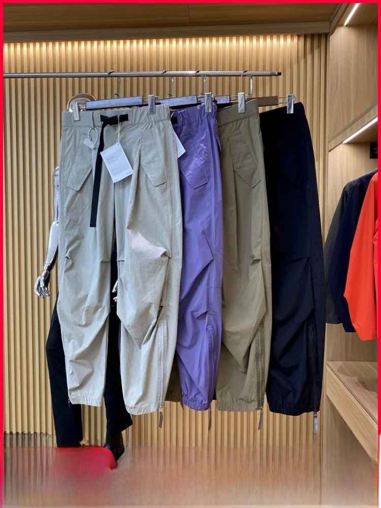 Outdoor Waterproof Breathable Casual Loose Nylon Trousers for Men And Women Couples Style Mountain System Workwear Long Pants
Outdoor Waterproof Breathable Casual Loose Nylon Trousers for Men And Women Couples Style Mountain System Workwear Long Pants