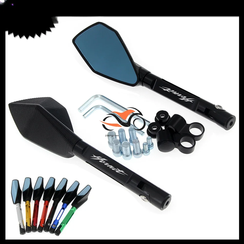 Aluminum Motorcycle Handlebar Rear View Mirrors Anti-glare Mirror for HONDA CB600F / CB650F CB900 CB599 CB600 Hornet
Aluminum Motorcycle Handlebar Rear View Mirrors Anti-glare Mirror for HONDA CB600F / CB650F CB900 CB599 CB600 Hornet