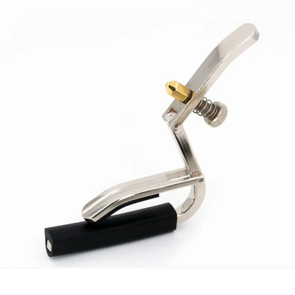 Pin Puller Design Guitar Capo with Pick Holder Tone Adjust Guitar Tuning Clip with Silicone Pad Portable
Pin Puller Design Guitar Capo with Pick Holder Tone Adjust Guitar Tuning Clip with Silicone Pad Portable