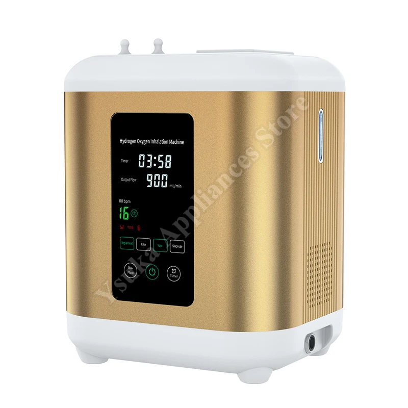 Hydrogen Water Generator Hydrogen Inhalation Machine O2 HHO Double Outlet 99.9% Purity H2 Molecular Inhaler Therapy Machine
Hydrogen Water Generator Hydrogen Inhalation Machine O2 HHO Double Outlet 99.9% Purity H2 Molecular Inhaler Therapy Machine