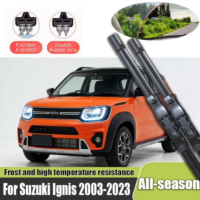 Front Windshield Wiper Blades Windscreen Wipers For Suzuki Ignis 2003-2023 2016 2017 2018 2019 2020 2021 2022 2023 2024
Front Windshield Wiper Blades Windscreen Wipers For Suzuki Ignis 2003-2023 2016 2017 2018 2019 2020 2021 2022 2023 2024