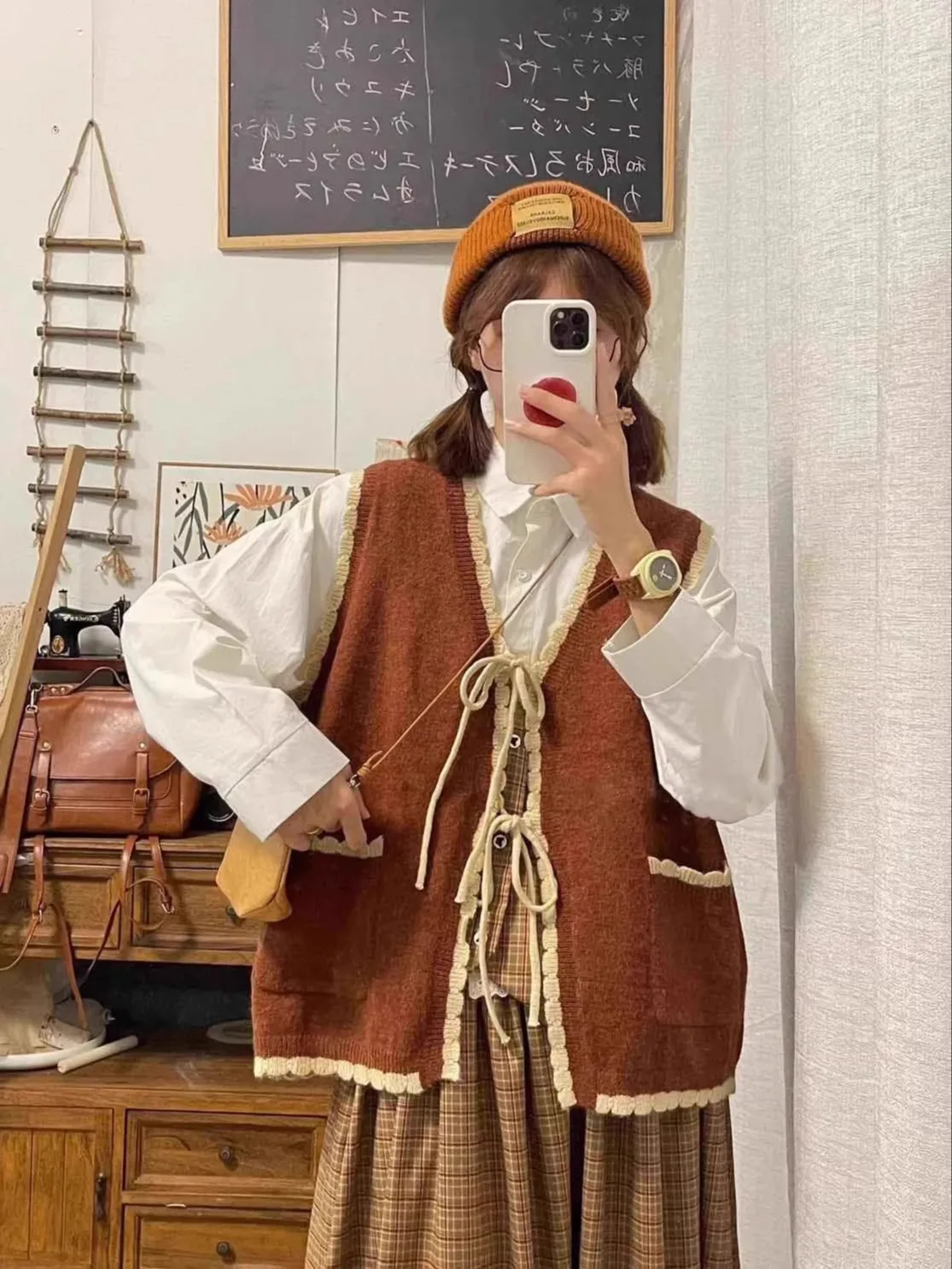 Sweet Youth Reducing Knitted Cardigan Vest Set Women's Long Sleeve Collar Two-Piece Suit Spring Autumn Seasonal Fashion
Sweet Youth Reducing Knitted Cardigan Vest Set Women's Long Sleeve Collar Two-Piece Suit Spring Autumn Seasonal Fashion