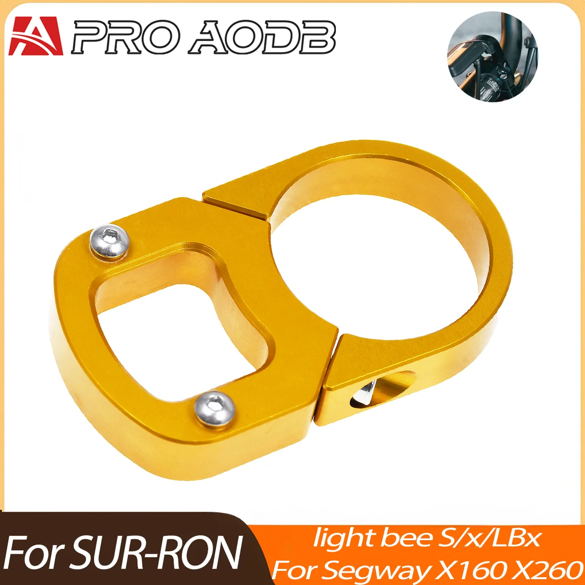 For Sur-Ron Light Bee S X LBX For Segway X160 X260 JFG Motorcycle CNC Aluminum Digital Display Relocation Bracket Protector
For Sur-Ron Light Bee S X LBX For Segway X160 X260 JFG Motorcycle CNC Aluminum Digital Display Relocation Bracket Protector