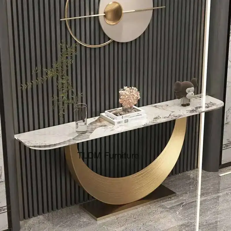 Hallway Console Table Midcentry Metal Lobby Entrance Console Table Luxury Nordic Tisch Modern Wohnzimer Living Room Furniture
Hallway Console Table Midcentry Metal Lobby Entrance Console Table Luxury Nordic Tisch Modern Wohnzimer Living Room Furniture