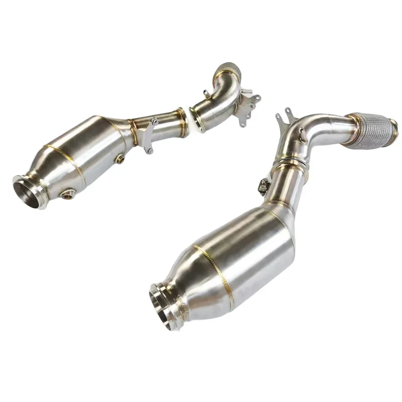 High quality Exhaust Downpipe For Maserati MC20 3.0T 2014-2022 Downpipe without 304 Stainless Steel Exhaust Pipe
High quality Exhaust Downpipe For Maserati MC20 3.0T 2014-2022 Downpipe without 304 Stainless Steel Exhaust Pipe