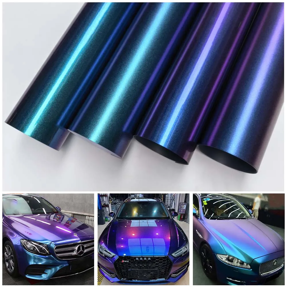 Premium Purple Blue Red Sparkle Metallic Diamond Chameleon Vinyl Wrap Film Roll Motorcycle Car Styling Decals
Premium Purple Blue Red Sparkle Metallic Diamond Chameleon Vinyl Wrap Film Roll Motorcycle Car Styling Decals