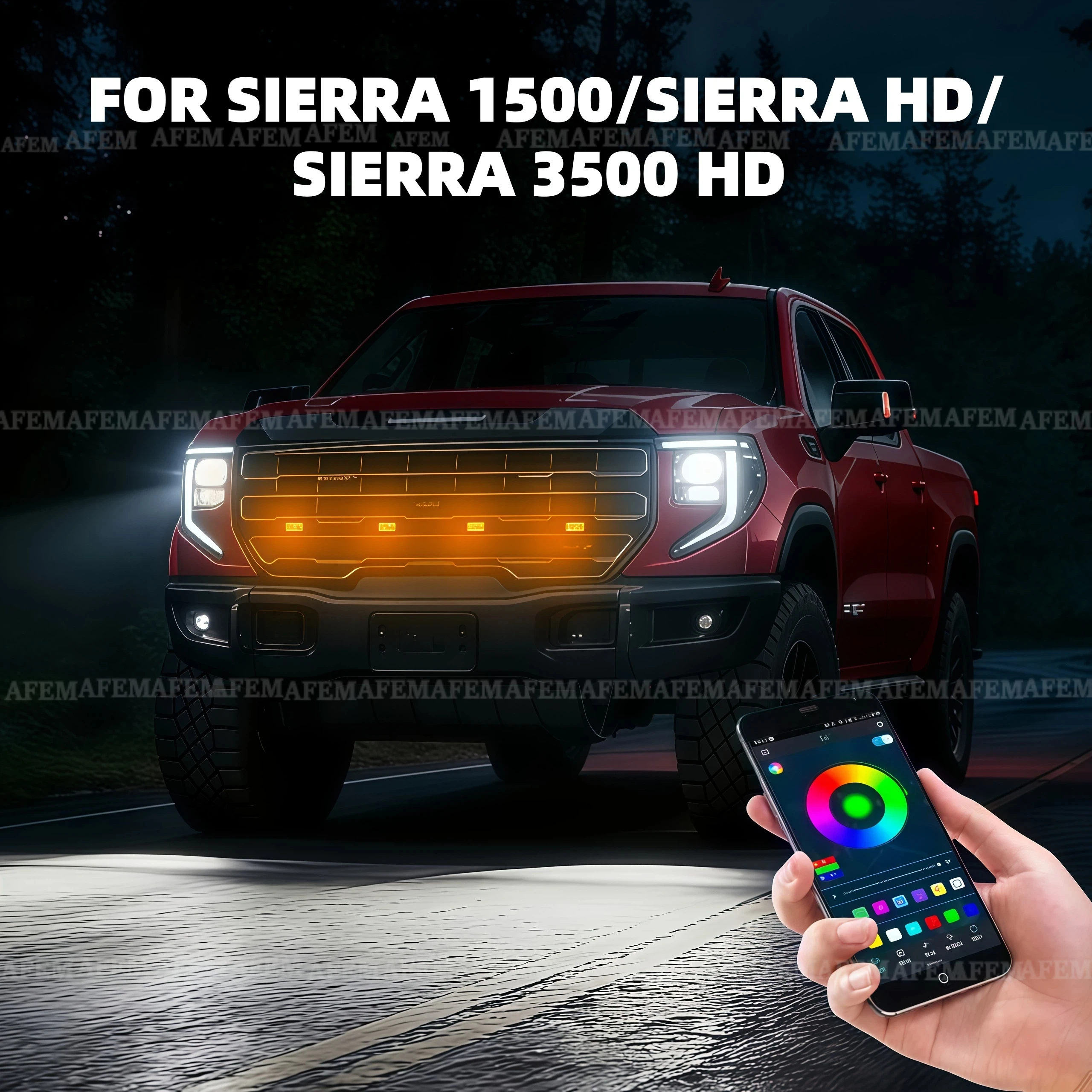 LED Front Grille Light For SIERRA 1500/SIERRA HD/SIERRA 3500 HD Car Daytime Running Light Wheel Eyebrow Lamp 12V
LED Front Grille Light For SIERRA 1500/SIERRA HD/SIERRA 3500 HD Car Daytime Running Light Wheel Eyebrow Lamp 12V