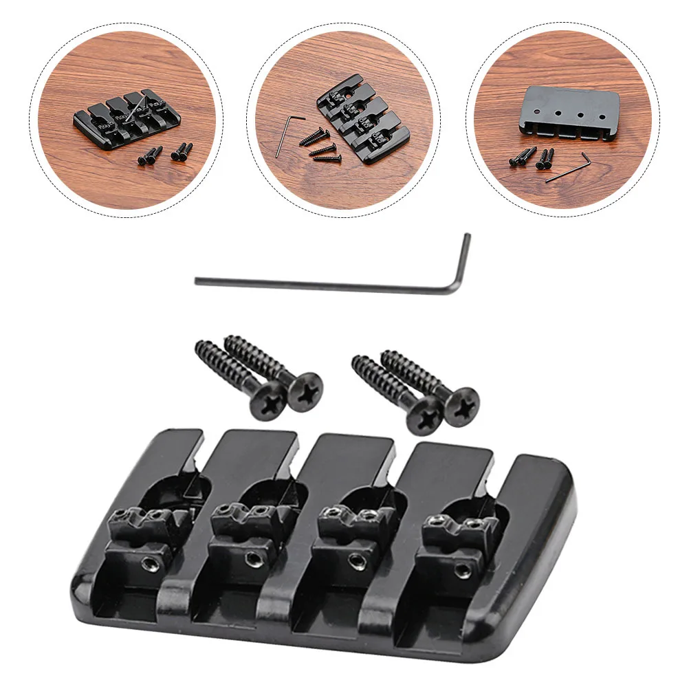 1Set Professional Metal Bass Bridge Saddle Durable and Sturdy Replacement for Broken Dirty Or Old Bridges Easy to Use Portable
1Set Professional Metal Bass Bridge Saddle Durable and Sturdy Replacement for Broken Dirty Or Old Bridges Easy to Use Portable