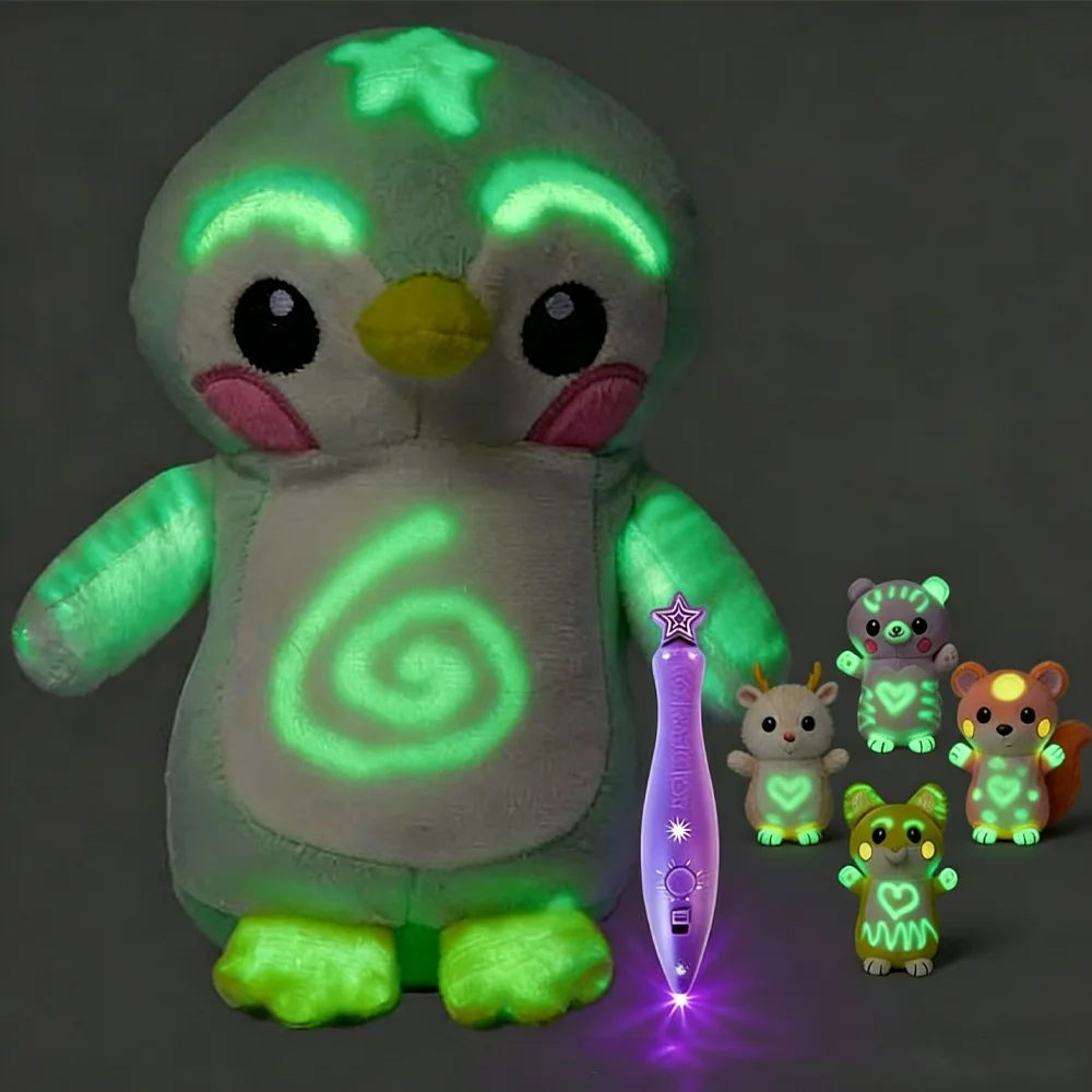New Luminous Baby Plush Doll Night Light Painting Soothing Children's Toy Gift Bedtime Accompanying Travel Doll
New Luminous Baby Plush Doll Night Light Painting Soothing Children's Toy Gift Bedtime Accompanying Travel Doll