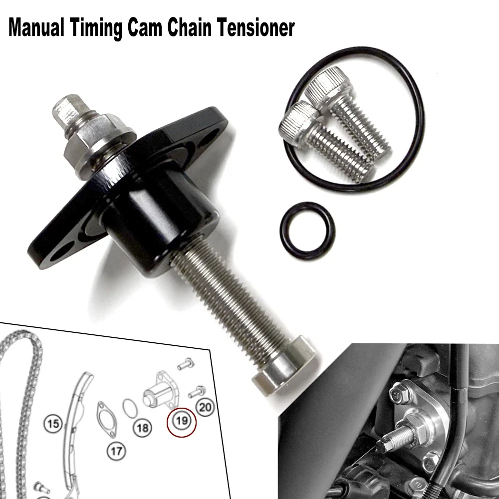 CNC Manual Cam Chain Tensioner Adjuster For KTM 125 200 250 390 Duke/ RC/ ADV, For Husqvarna Vitpilen Svartpilen 125 200 250 401
CNC Manual Cam Chain Tensioner Adjuster For KTM 125 200 250 390 Duke/ RC/ ADV, For Husqvarna Vitpilen Svartpilen 125 200 250 401