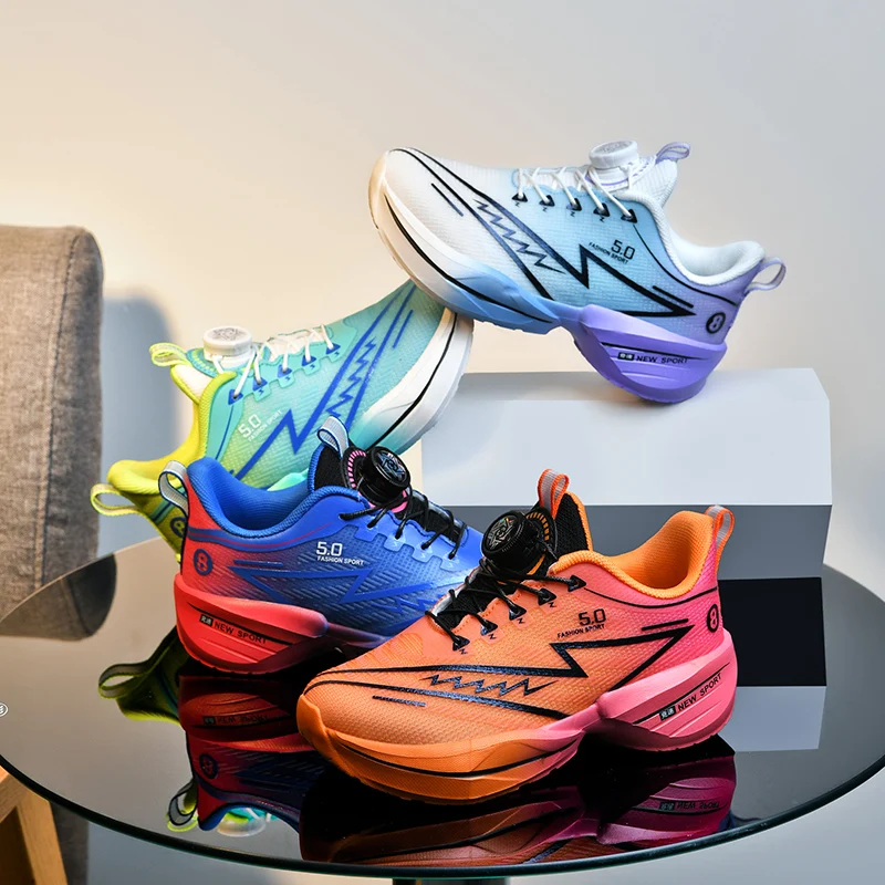 Детские кроссовки высокого качества, летние сетчатые дышащие спортивные теннисные туфли для соревнований, модные тренировочные кроссовки для детей
Детские кроссовки высокого качества, летние сетчатые дышащие спортивные теннисные туфли для соревнований, модные тренировочные кроссовки для детей