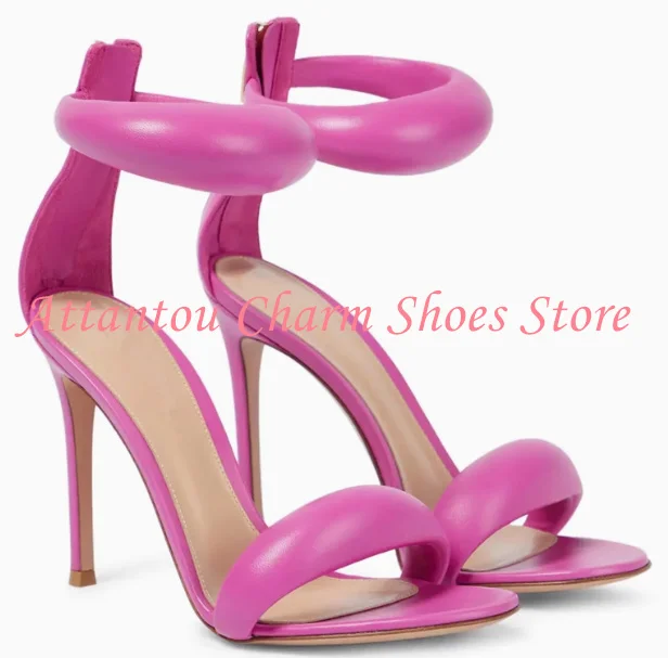 Rose Red Buckle Strap Lady Sandals Fashion Thin Heel Sexy Pumps Gladiator Sandals Large Size Banquet Dress Party Shoes
Rose Red Buckle Strap Lady Sandals Fashion Thin Heel Sexy Pumps Gladiator Sandals Large Size Banquet Dress Party Shoes