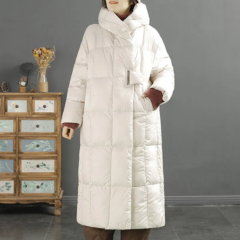 2024 New Fashion High Quality Warm Hooded Winter White Duck Down Women Down Jacket Literary Artistic Revival Women's Down Jacket
2024 New Fashion High Quality Warm Hooded Winter White Duck Down Women Down Jacket Literary Artistic Revival Women's Down Jacket