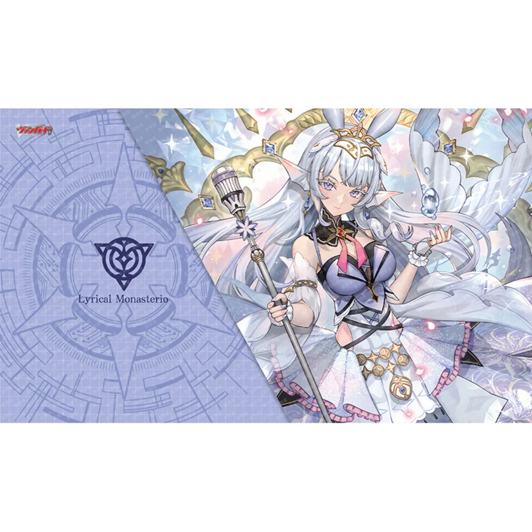 600x350mm Cardfight!! Vanguard Fated One of Ever-changing Krysrain Playmat Lyrical Monasterio Single Rubber Board Game Card Mat
600x350mm Cardfight!! Vanguard Fated One of Ever-changing Krysrain Playmat Lyrical Monasterio Single Rubber Board Game Card Mat