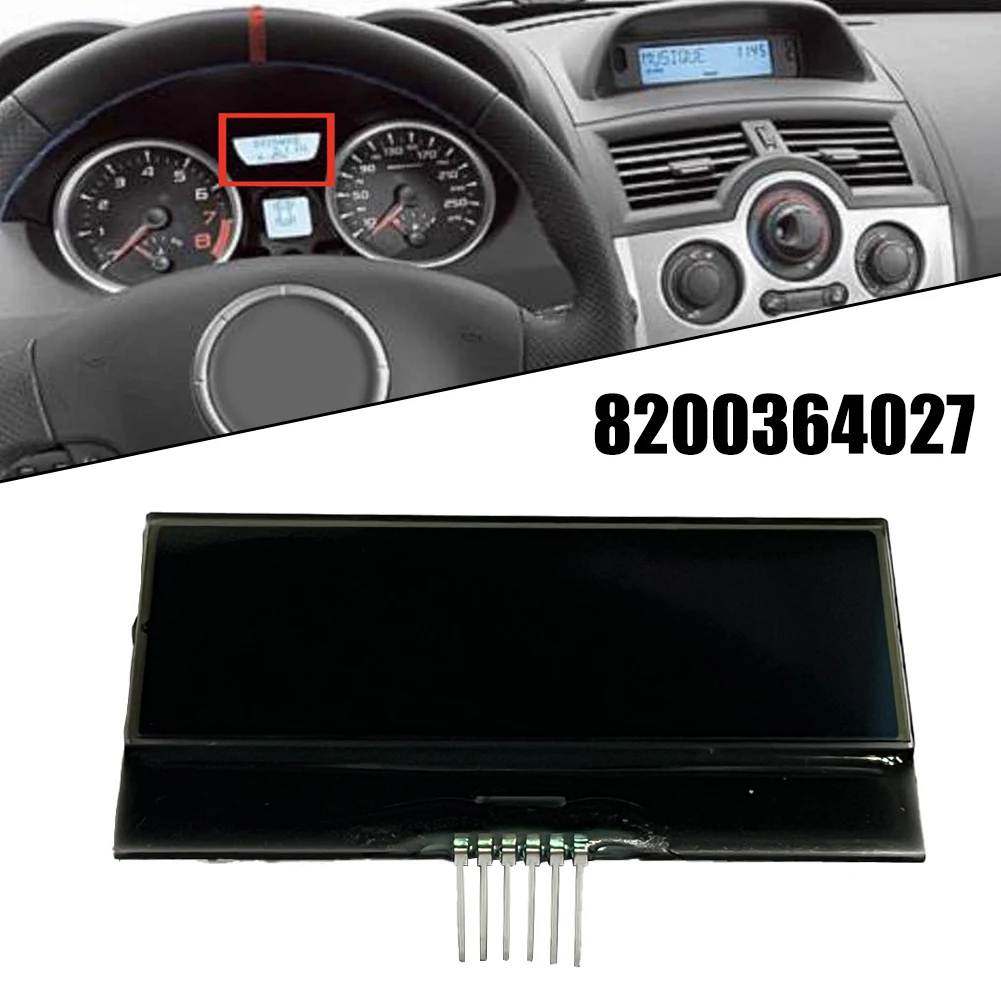 Car LCD Screen Dashboard Display Capabilities Replacement Instrument Panel Cluster For Renault Megane II For Clio III 2003-2014
Car LCD Screen Dashboard Display Capabilities Replacement Instrument Panel Cluster For Renault Megane II For Clio III 2003-2014