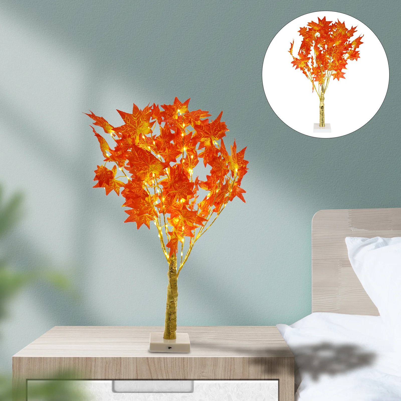 1pc Maple Tree Night Led Warm Glow Desktop Lamp For Bedroom Decorative Table Light Modern Nightstand Light Room Dorm
1pc Maple Tree Night Led Warm Glow Desktop Lamp For Bedroom Decorative Table Light Modern Nightstand Light Room Dorm