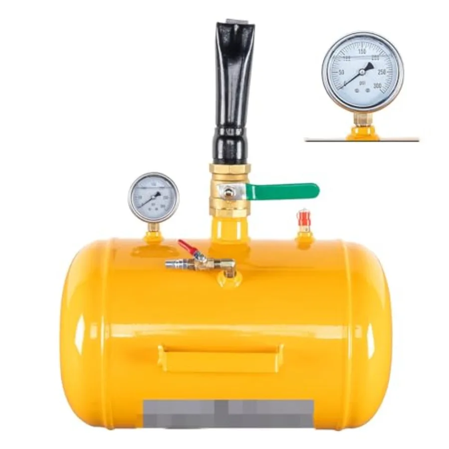 10-галлонный воздушный шарик, компактный насос для накачивания шин для грузовиков, тракторов, квадроциклов, тяжелых условий эксплуатации, желтый, идеально подходит для внедорожников L
10-галлонный воздушный шарик, компактный насос для накачивания шин для грузовиков, тракторов, квадроциклов, тяжелых условий эксплуатации, желтый, идеально подходит для внедорожников L